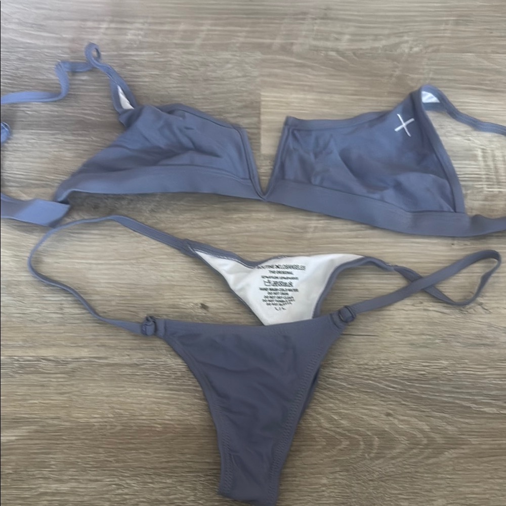 Women's Gray Bikini Set